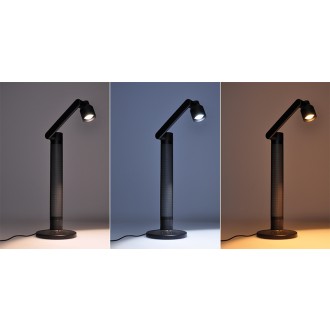 Solight LED stmívatelná lampička s RGB podsvícením, 10W, 600lm, změna chromatičnosti, dálkový ovladač