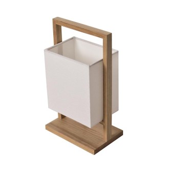 NEDES - Designová stolní lampa z masivního dřeva E27 / 60W - WRE181