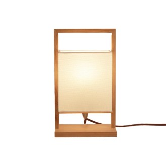NEDES - Designová stolní lampa z masivního dřeva E27 / 60W - WRE181
