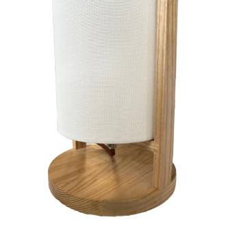 NEDES - Designová stolní lampa z masivního dřeva E27 / 60W - WRE171