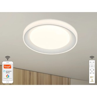 NEDES - LED svítidlo OPAL RGB + CCT + dálkový ovladač + Wifi 24W - LC951U