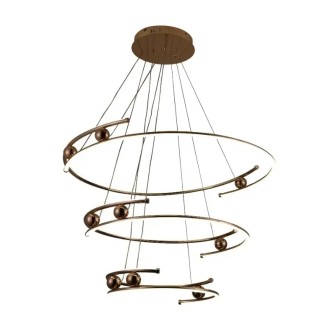 NEDES - LED svítidlo + dálkový ovladač 170W - J4347/GCH