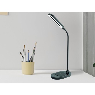 NEDES - LED lampa OCTAVIA 7W stmívatelná s bezdrátovým nabíjením - DL4301/B