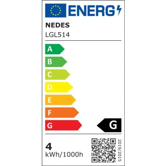 NEDES - LED podlahové svítidlo 4W / IP67 GL501 / 2800K - LGL514