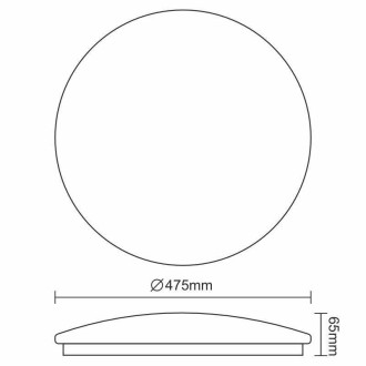 NEDES - LED svítidlo STAR + dálkový ovladač 48W - LCL535AS