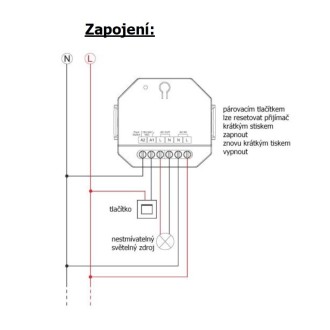 T-led - SMART spínač dimLED ZIGBEE PR SPZ15A Barva ovladace: Bílá