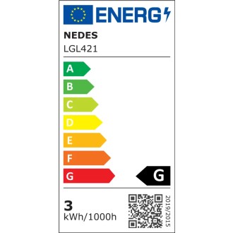 NEDES - LED zahradní svítidlo 3W / IP67 / 4000K - LGL421