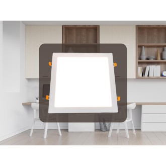 NEDES - LED panel 24W / PS / SMD / 4000K / WH - LPL225
