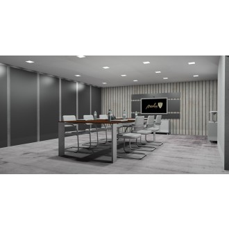 NEDES - LED panel 12W / PS / SMD / 4000K / WH - LPL223