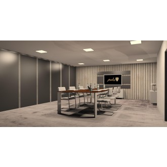 NEDES - LED panel 24W / PS / SMD / 2800K / WH - LPL215