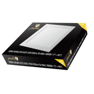 NEDES - LED panel 12W / PS / SMD / 2800K / WH - LPL213