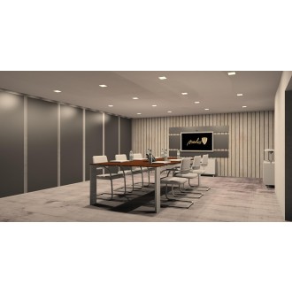 NEDES - LED panel 6W / PS / SMD / 2800K / WH - LPL211