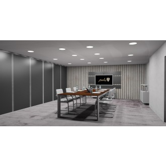 NEDES - LED panel 18W / PR / SMD / 4000K / WH - LPL124
