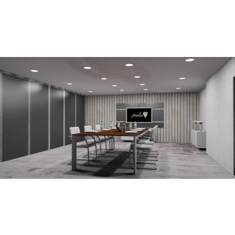 NEDES - LED panel 12W / PR / SMD / 4000K / WH - LPL123