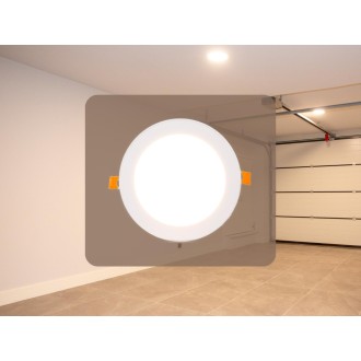 NEDES - LED panel 12W / PR / SMD / 2800K / WH - LPL113