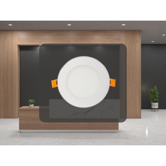 NEDES - LED panel 6W / PR / SMD / 4000K / WH - LPL121