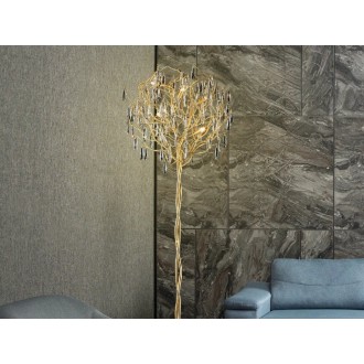 NEDES - Luxusní křišťálová stojací lampa 5 x G9 - CA061/F