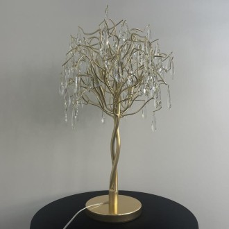 NEDES - Luxusní křišťálová stolní lampa 5 x G9 - CA061/T