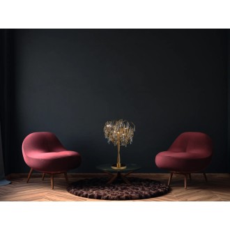 NEDES - Luxusní křišťálová stolní lampa 5 x G9 - CA061/T