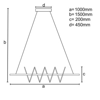 NEDES - LED svítidlo + dálkový ovladač 70W - J4355/B