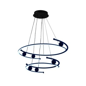 NEDES - LED svítidlo + dálkový ovladač 80W - J4346/B