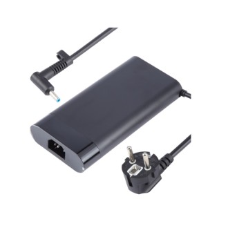 DeTech Napájecí adaptér pro HP, 19.5V, 7.7A, 150W - kulatý konektor (4.5 x 3.0)