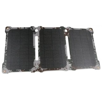Solární Přenosná Nabíječka (rozkládací panel) Allpowers Adventure, 21W - maskáčová