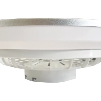 NEDES - LED svítidlo OPAL + stropní ventilátor + dálkový ovladač 48W - LCL6343