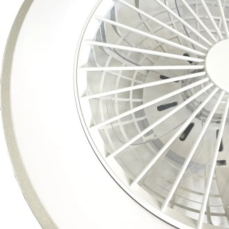 NEDES - LED svítidlo OPAL + stropní ventilátor + dálkový ovladač 48W - LCL6343