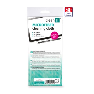Clean IT Čisticí utěrka z mikrovlákna, velká - světle modrá