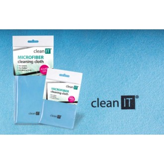 Clean IT Čisticí utěrka z mikrovlákna, velká - světle modrá