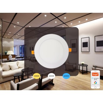 NEDES - LED panel WIFI 12W / 3000K - 6500K / WH - LPL133W