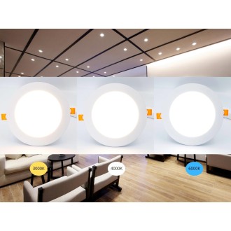 NEDES - LED panel WIFI 12W / 3000K - 6500K / WH - LPL133W