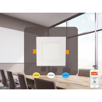 NEDES - LED panel WIFI 6W / 3000K - 6500K / WH - LPL231W