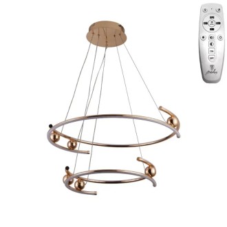 NEDES - LED svítidlo + dálkový ovladač 80W - J4346/GCH