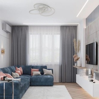 NEDES - LED stropní svítidlo s dálkovým ovladačem 70W - TA1304/W