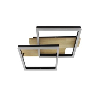 NEDES - LED stropní svítidlo s dálkovým ovladačem 85W - TA1302/BW