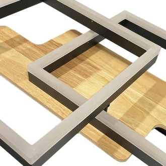 NEDES - LED stropní svítidlo s dálkovým ovladačem 85W - TA1302/BW