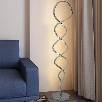 NEDES - LED designová stojací lampa 90W - JF2303/CH