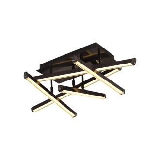 NEDES - LED stropní svítidlo s dálkovým ovladačem 60W - J3370/BCH