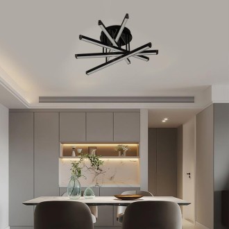 NEDES - LED stropní svítidlo s dálkovým ovladačem 75W - J3369/BCH