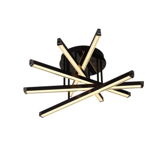 NEDES - LED stropní svítidlo s dálkovým ovladačem 75W - J3369/BCH