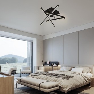 NEDES - LED stropní svítidlo s dálkovým ovladačem 60W - J3368/BCH