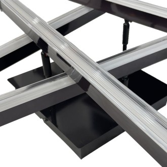 NEDES - LED stropní svítidlo s dálkovým ovladačem 60W - J3368/BCH