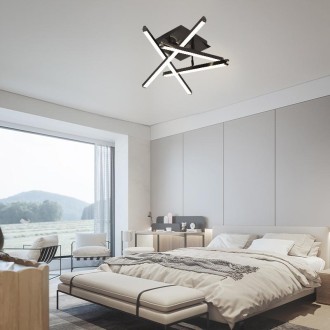 NEDES - LED stropní svítidlo s dálkovým ovladačem 60W - J3368/BCH