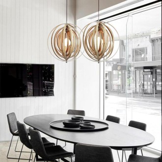 NEDES - Svítidlo masivní dřevo E27 / 500 - WRE062