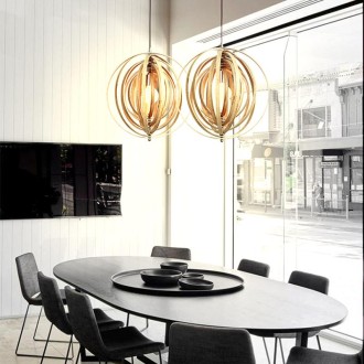 NEDES - Svítidlo masivní dřevo E27 / 500 - WRE062