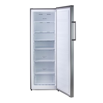Šuplíkový mrazák - střibrnný, No Frost, 240 L - DOMO DO91204F
