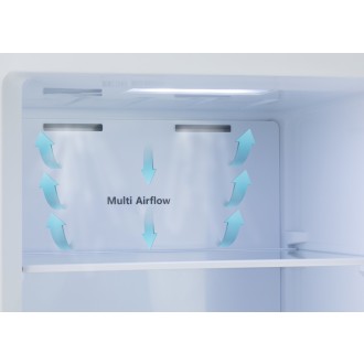 Šuplíkový mrazák - střibrnný, No Frost, 240 L - DOMO DO91204F