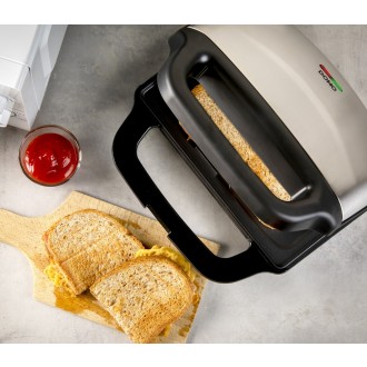 Sendvičovač na 2 XL sendviče - nerez - DOMO DO9195C